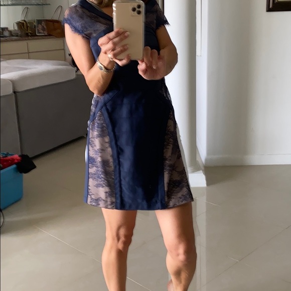 BCBG blue dress - Picture 3 of 4